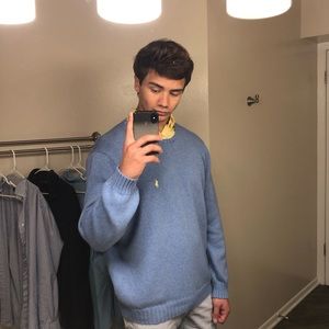 Polo knitted crew neck sweater xxl